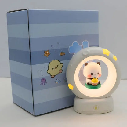 Cute Bubu And Dudu Bedside Lamp