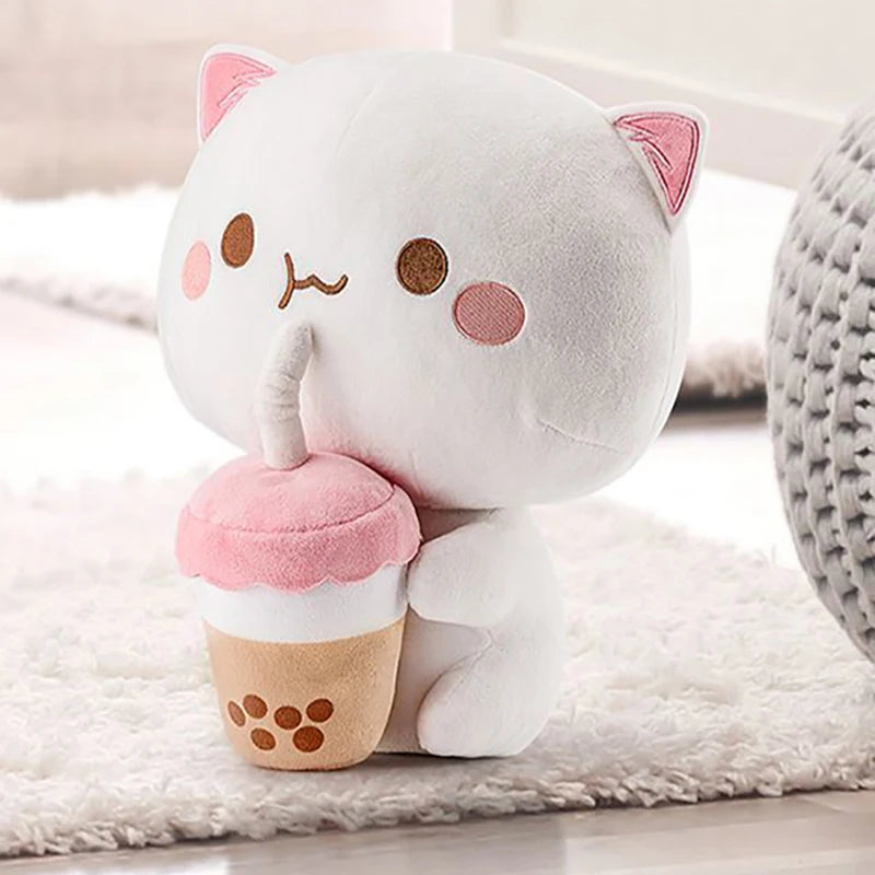 Cute 30 CM Peach Cat